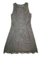 NWT Ann Taylor Black Lace Dress Size 00P $179