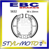 S632 Rachen Vorne Links EBC Suzuki UR 50 Verde 1999-2003