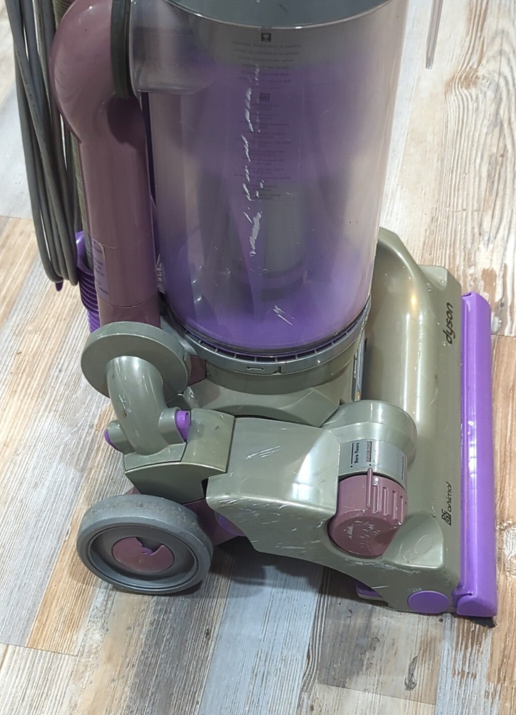 Dyson DC07 Animal Vacuum Cleaner PURPLE Cleaned & Working See Description eBay