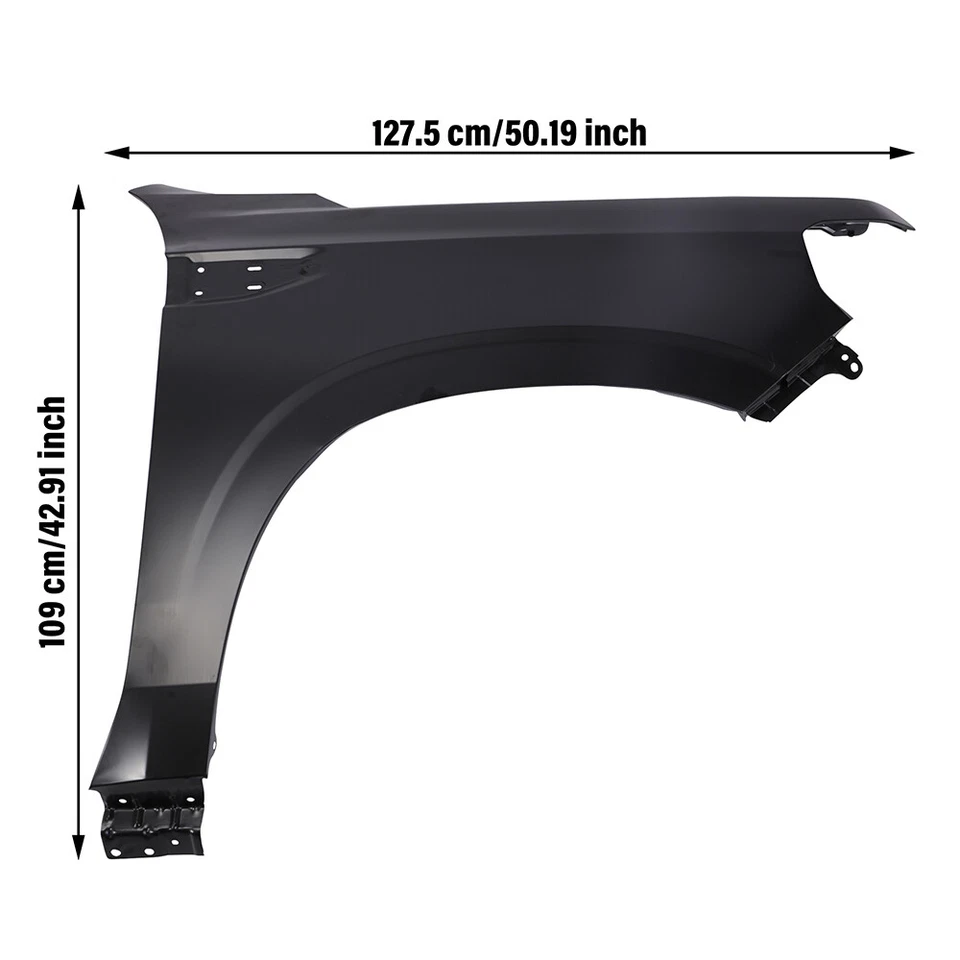 Front Fender Right Passenger Side Fit For 2020-2023 GMC Yukon 2021-2023 Yukon XL Foto 2 de 4