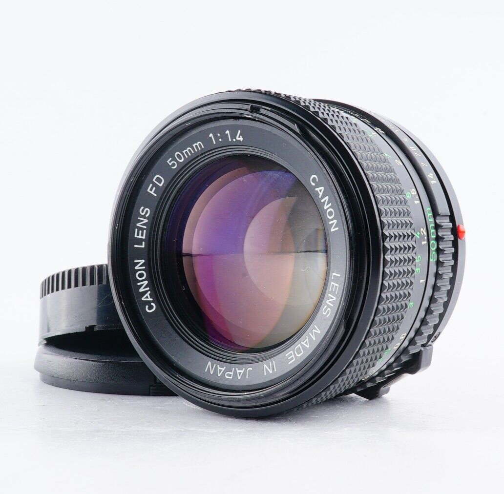 EX+++++ Canon New FD NFD 50mm F/1.4 MF Standard Lens From JAPAN | eBay