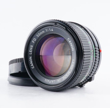 EX Canon New FD NFD 50mm F/1.4 MF Standard Lens From JAPAN