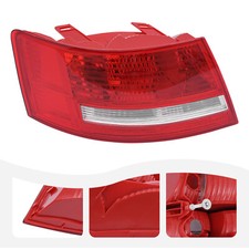 Halogen Tail Light Rear Lamp Left Driver Side For Audi A6 S6 Quattro 2006-2008