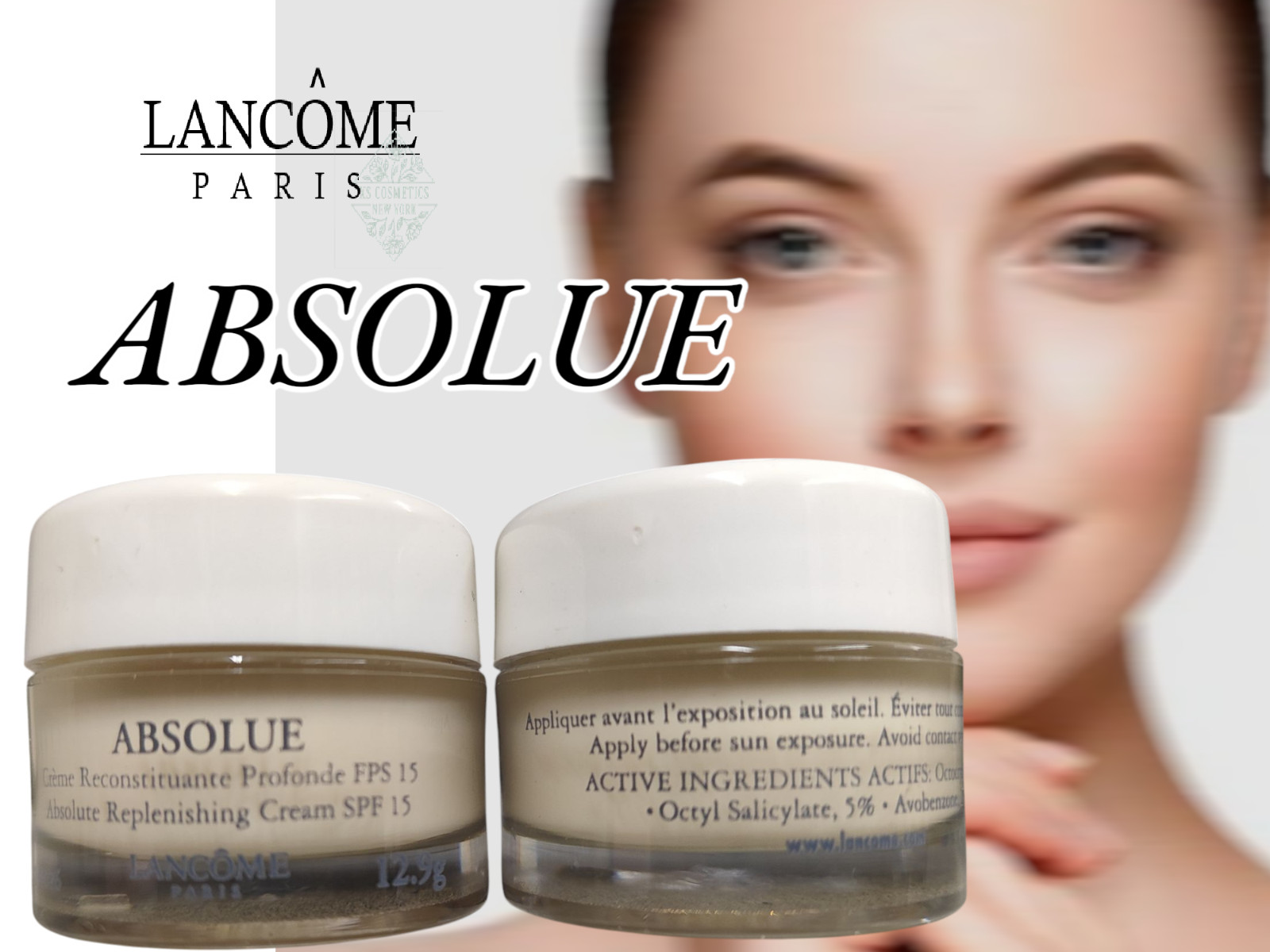 Восстанавливающий крем LANCOME ABSOLUE Absolute, 0,46 унции/12,9 г, SPF 15 млн.