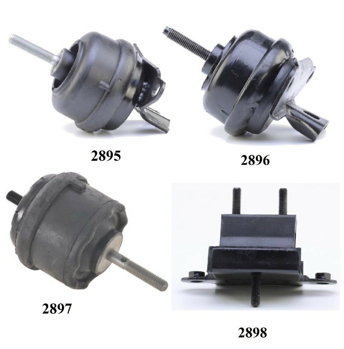 Engine Motor Mounts & Trans. Mounts 4Pcs Set for Buick