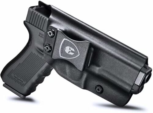 IWB Kydex Holster Fit Glock 17 G19/19X/26/44/45 Gen (1 2 3 4 5) G23/32 Gen (3-4) - Bild 1 von 8