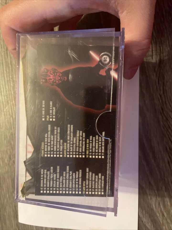 Star Wars: Episodio 1 Serie 2 WideVision Juego Completo Base de Cartas Topps 2 Envolturas Foto 3 de 4