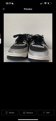 Nike Air Force 1 Low Silver Snake 2021 sz men 5 | eBay
