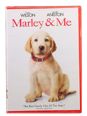 Marley & Me (DVD 2009 WS) PG Comedy Owen Wilson Jennifer Aniston, Dog, Puppy NEW