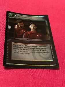 Star Trek Ccg 2e Genesis Foil No Win Situation 11p11 Factory Defect Ebay