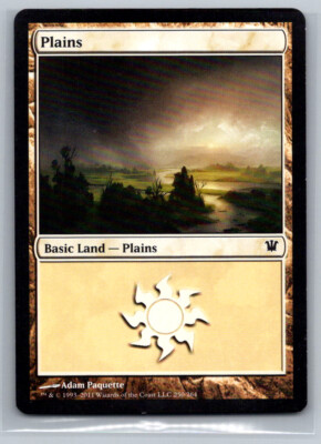 Basic Plains Magic: The Gathering MTG #250/264 Basic Land -
