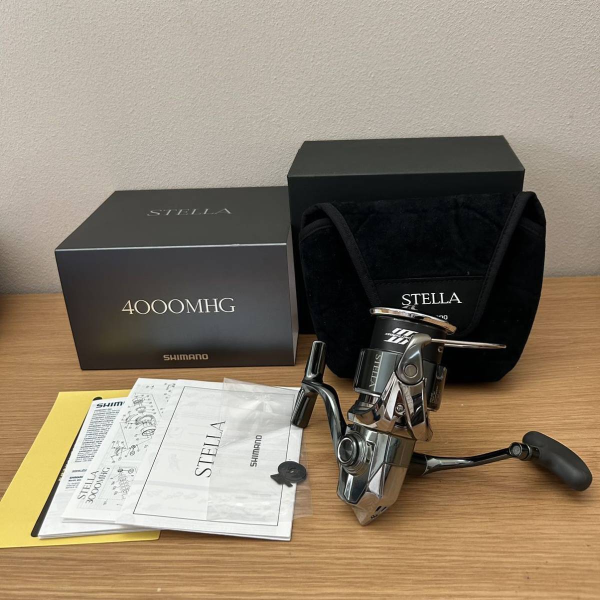 Shimano 22 STELLA 4000MHG Spinning Reel Made in Japan | eBay Shimano 22 STELLA 4000MHG Spinning Reel Made in Japan | eBay