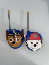 Paw Patrol Walkie Talkie Set of 2 Kids Toy PW-202 Chase Marshall
