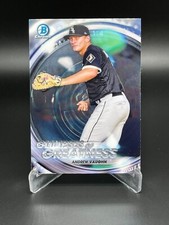 2020 BOWMAN CHROME DRAFT ANDREW VAUGHN GLIMPSES OF GREATNESS GOG-AV WHITE SOX