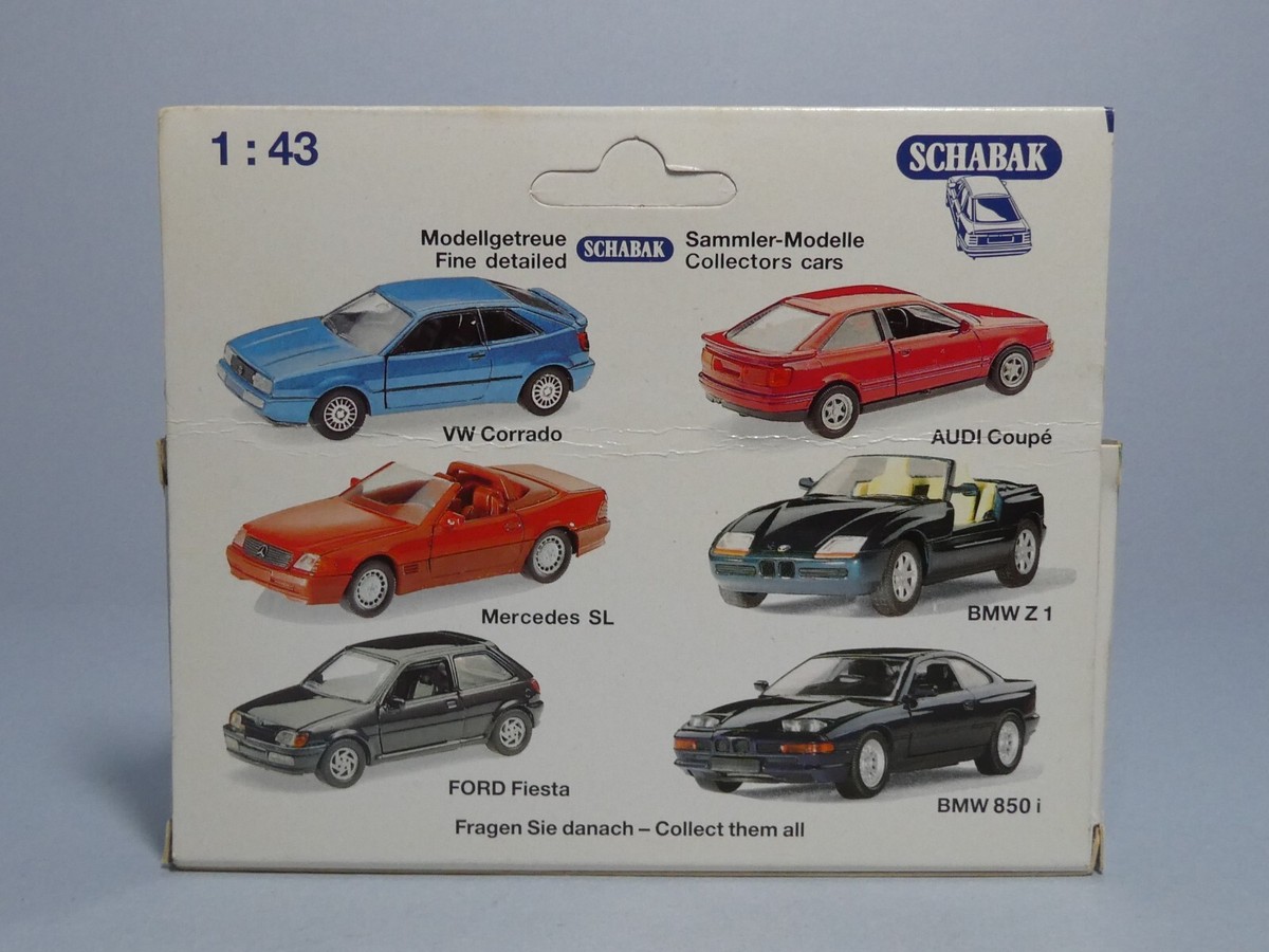 Miniature Schabak 1:43 BMW 535i E34 Servicemobile Blanc - Rare #1157