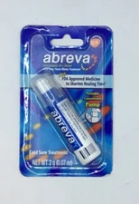 Abreva Cold Sore Fever Blister Treatment 0.07oz / 2g NIB Exp 3/26  IMPERFECT BX