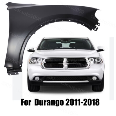 Front Passenger Fender Primed Steel For 2011-2022 Dodge Durango Replacement