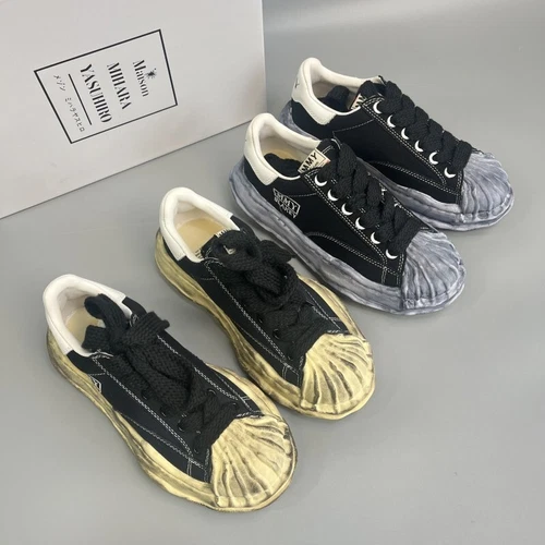 Scarpe casual MMY MAISON MIHARA YASUHIRO suola uomo suola spessa tela invecchiata