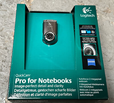 Logitech QuickCam Pro For Notebooks **NEW IN BOX** UK