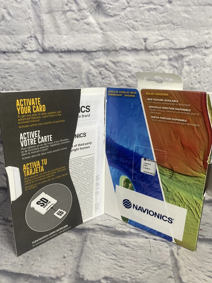 Navionics Platinum Plus Central Gulf of Mexico Marine Map Msd/651p - Image 3 of 4