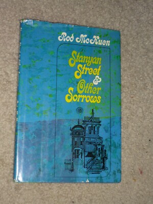SIGNED Stanyan Street & Other Sorrows by Rod McKuen, 1966 HB/DJ, Poetry