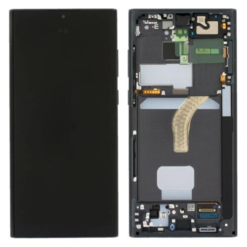 Original Samsung Galaxy S22 Ultra S908B OLED LCD Display Touch Screen Schwarz - Bild 2 von 3