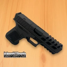 For Glock 19 Gen 5/19X, Complete Slide, Raptor Cut, BLACK - USA Made