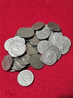 Picker's Bag of x40 CANADA 1927 Nickels CIRCULATED #MF 4341