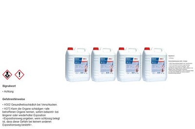 4x5 Liter Original EUROLUB 834005 KÜHLERSCHUTZ D-40 SUPER