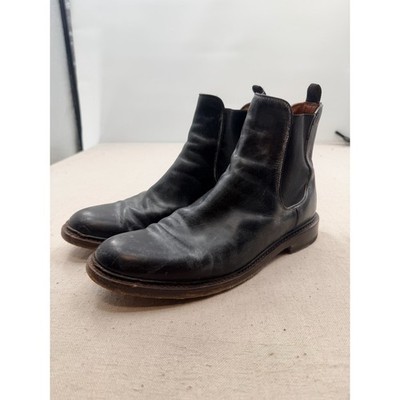 Frye Black Leather Chelsea Boots for Men - Classic Slip-On Style