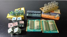 MIXED LOT VTG UNTESTED FLASHCUBESx8-MAGICUBESx2-s6 BULBSx9-FLASHBARx2-MISC BULBS