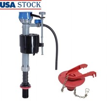 Toilet Fill Valve Replacement  2in Flapper Kit Water Saving Easy Install New