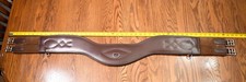 Total Saddle Fit, anatomical girth, brown, 50&rdquo;