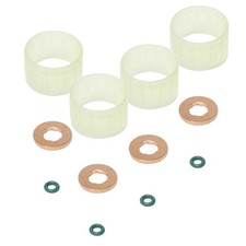 FUEL INJECTOR SEAL WASHER O RING SET UK FOR PEUGEOT PARTNER 208 308 508 1.6 New