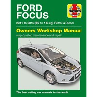 Ford Focus 2011-2014 Benzin Petrol Diesel Werkstatthandbuch Haynes