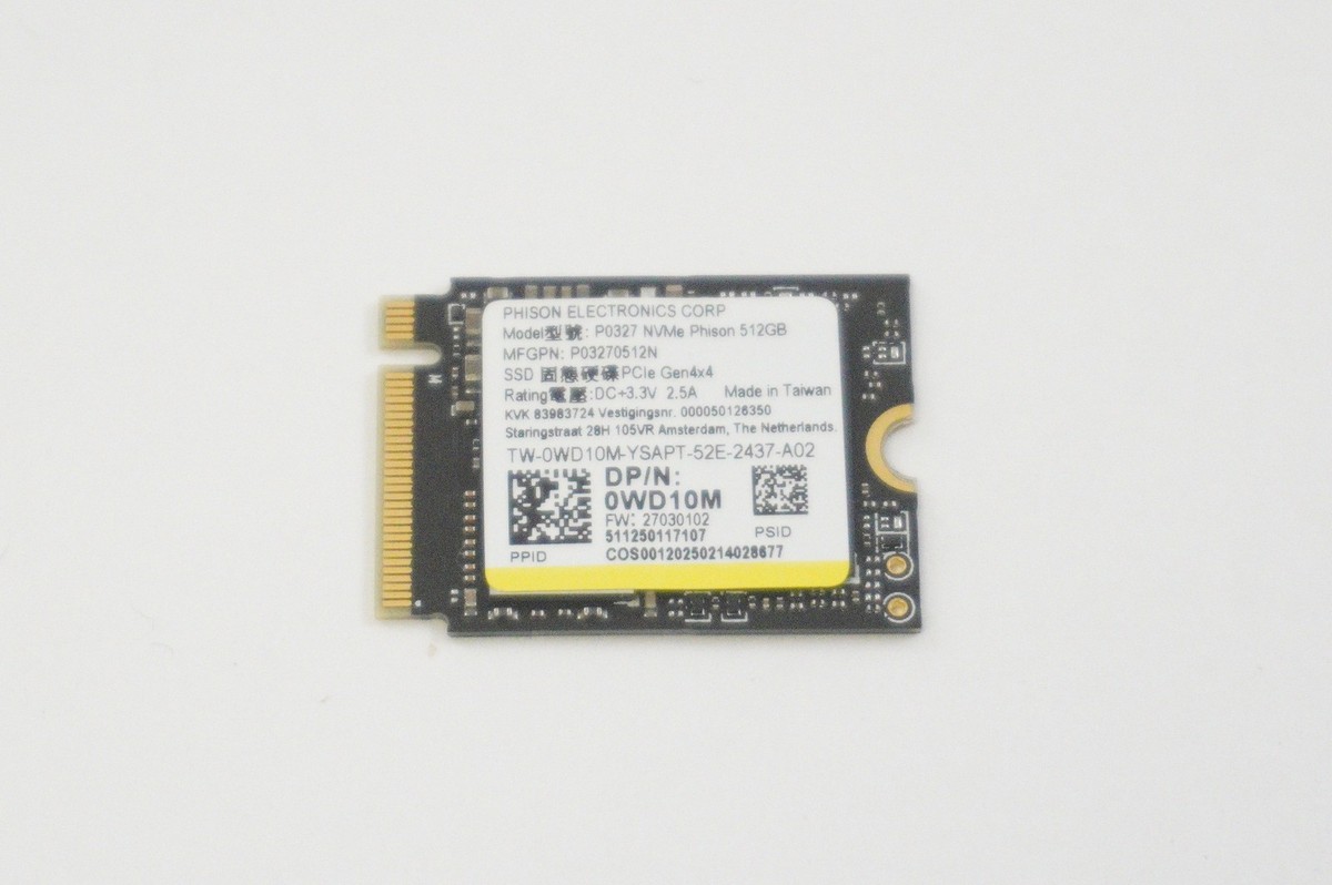 P03270512N Phison 512GB NVMe PCIe Gen4x4 M.2 2230 SSD Drive | eBay