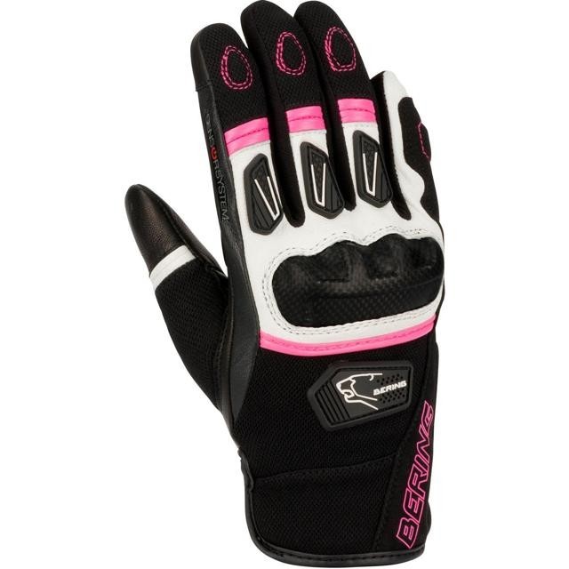 Gants moto femme Bering Lady Ursula légers et coqués pour la ville