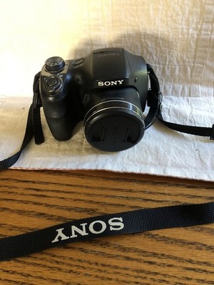 SONY CYBER SHOT DSC-300 DIGITAL CAMERA TESTED 20.1 MP 35X ZOOM 8gb Micro SD Card