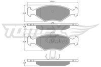 Tomex Brakes Bremsbelagsatz, Scheibenbremse TX 10-793 Passend FüR Fiat