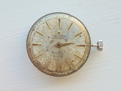 VINTAGE WATCH - ZENITH AUTOMATIC PILOT - Cal.133.8 - ( WORKING ) - 1953