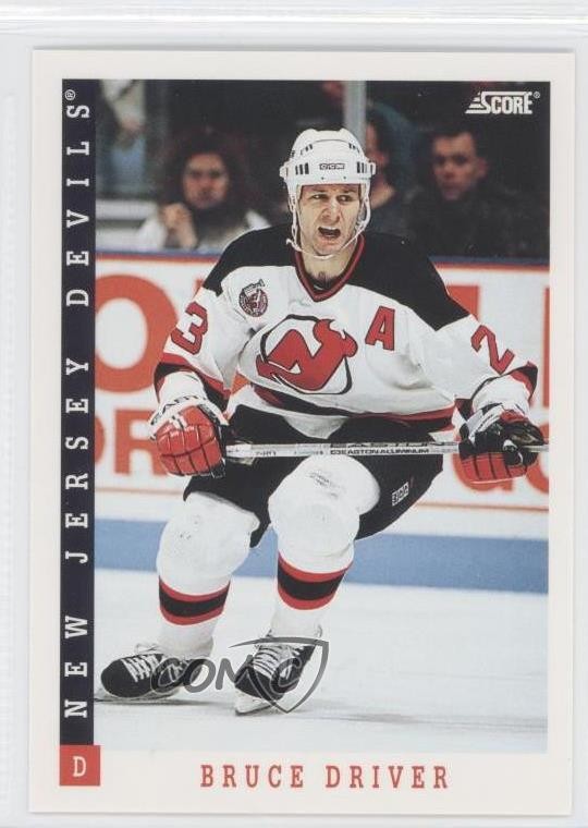 1993-94 Score Canadian Bruce Driver #263 t4m