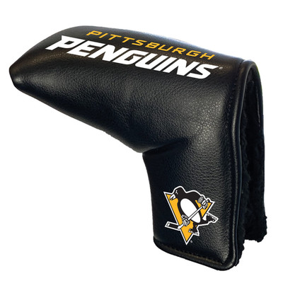 Team Golf Nhl Pittsburgh Penguins Tour Blade Putter Cover - Printed Team Golf