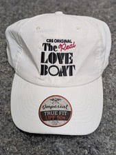 CBS Original The Real Love Boat adjustable strapback White Imperial Cap Hat NEW
