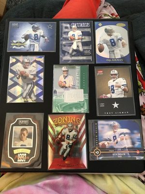 #ad TROY AIKMAN ##x27;ED AND NOT ##x27;ED INSERTS PICK YOUR OWN INSERT $3.99