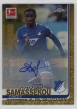 Diadie Samassekou Chrome Bundesliga 2019 Gold Refractor /50 Auto
