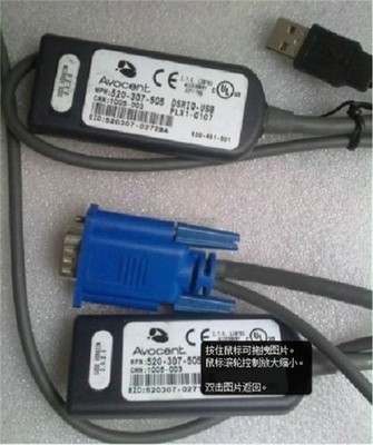 1Pcs Used Avocent Dsriq-Usb Kvm Switch Usb Server Interface Module ko