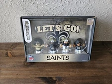 NEW Fisher Price Little People Collector NFL New Orleans Saints Football Toy