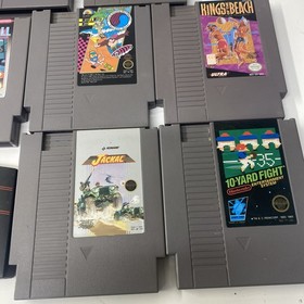 NES Game Lot of 17 VINTAGE Nintendo Entertainment System Original UNTESTED