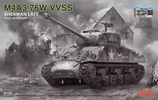 Rye Field Model RM-5135 1/35 M4A3 Sherman 76W VVSS Late w/Interior Standard Ver