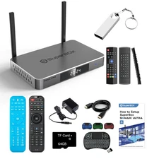 2025 New SuperBox S6 Ultra Voice Remote 4+128GB,Time-shift